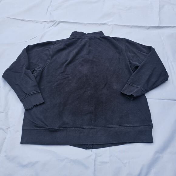 Adult Unisex ALDI Size L Navy Blue Zip Employee Worker Jacket Coat - Picture 7 of 11